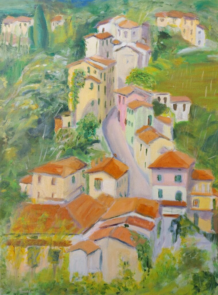 Via Della Fornacetta Barga, Barga art, Barga poster